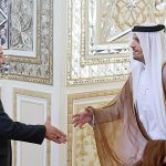 دیدار وزیر امور خارجه قطر با عراقچی