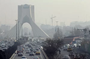 آلودگی هوای تهران همچنان در وضعیت ناسالم