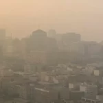 وضعیت «نارنجی» هوای پایتخت در آخرین روز پاییز