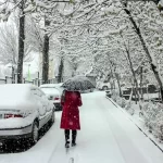صدور هشدار سطح نارنجی از بارش برف در شمال تهران/بارش برف و لغزندگی معابر