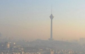 هوای تهران در شرایط ناسالم برای گروه‌های حساس