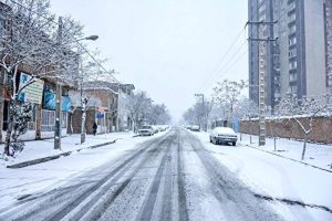 سرما و یخبندان در راه تهران
