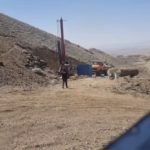 آغاز بزرگترین عملیات  حفاری اکتشافی عمیق شرق کشوردر مجتمع سنگ آهن سنگان با فرمان معاون  وزیر و رئیس هیات عامل