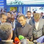 بازدید وزیر صمت و رئیس هیات عامل ایمیدرو از غرفه ایمیدرو